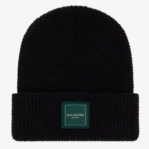 Black Knit Beanie by Aime Leon Dore